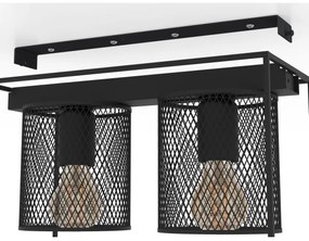 Eglo 43772 - Stropné svietidlo CATTERICK 2xE27/40W/230V