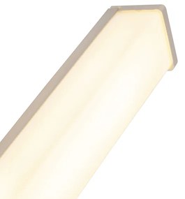 Moderná nástenná lampa do kúpeľne oceľ 62 cm IP44 - Cascada