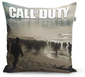 Sablio Vankúš Call of Duty Normandia - 40x40 cm