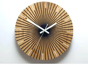 Sammer Zaujímavé nástenné hodiny z dreva ARIAN 33 cm ArianWood