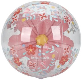 Nafukovacia lopta 3D Pink Flowers