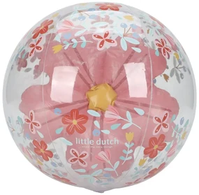 Nafukovacia lopta 3D Pink Flowers