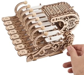 Ugears 3D drevené mechanické puzzle Programovateľná celesta