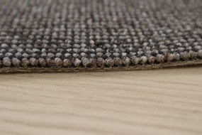 Timzo, Metrážny koberec Neapol 4719 - neúčtujeme odrezky z role, na mieru, šíře 1,33m,1m,2m,3m,4m,5m,na mieru, neúčtujeme odrezky, hnedá, filc, chodba / predsieň