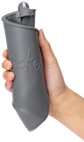 Scrunch silikónové vedierko, Anthracite Grey
