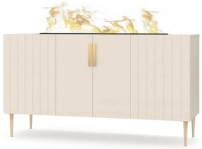 Elektrický krb Prins 1000 R béžová