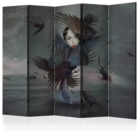 Artgeist Paraván - Covered in feathers [Room Dividers]