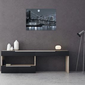 Sklenený obraz - Most (70x50 cm)