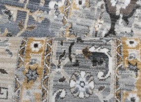Koberce Breno Kusový koberec PRIME 601/silver, strieborná, viacfarebná,80 x 150 cm