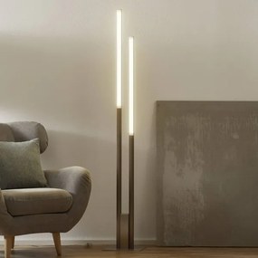 Eglo 33323 - LED RGBW Stmievateľná stojacia lampa FRAIOLI-C 2xLED/17W/230V