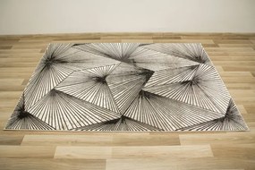 Koberec Studio E840A Geometria čierny / krémový