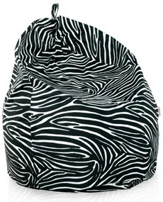Sedací vak SAKO zebra