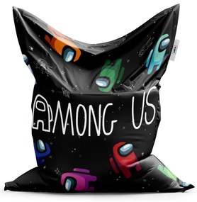 Sablio Sedací vak AMONG US Levitujúci vo vesmíre - 200x140 cm