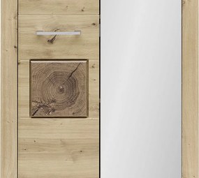 Predsieňová šatníková skriňa Tira, dub artisan