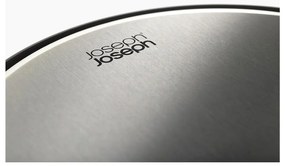 Matne čierny nášľapný kovový odpadkový kôš 10 l Arc – Joseph Joseph