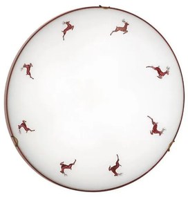 Kolarz 731.13.4.103-Stropné svietidlo NONNA 3xE27/60W/230V pr.50cm jelene červená