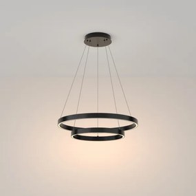 Maytoni MOD058PL-L55B3K - LED Luster na lanku RIM LED/61W/230V pr. 60 cm čierna