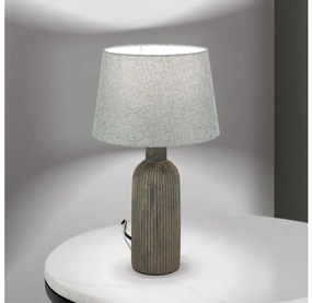 Orion LA 4-1226 - Stolná lampa ORCHID 1xE27/40W/230V keramika hnedá/šedá