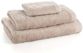 BAMBUSOVÝ UTERÁK HARMONY SADA 3KS 70X140 CM BÉŽOVÁ