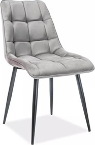Čalúnená jedálenská stolička Chic Velvet - výber z 9 prevedení