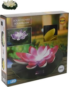 LED Lotus – biely 28 cm