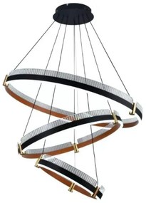 LED Stmievateľný luster na lanku LED/240W/230V 3000-6500K + diaľkové ovládanie