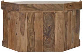 furniture-nabytek.cz - Rohový botník drevo palisander 105x60x40
