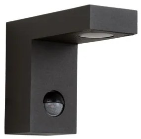 Lucide 28850/24/30 - LED Vonkajšie svietidlo so senzorom TEXAS LED/7W/230V IP54