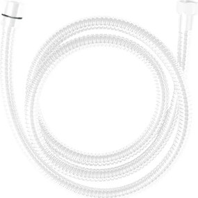 Laveo Sprchová hadica rozťažiteľná 150-180 cm Arno - CRA_64PD, biela