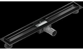 Mexen Flat teleso odtokového žľabu 80 cm, čierna - 1715080