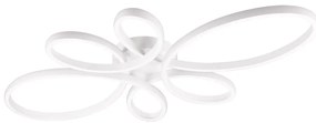 Biele LED stropné svietidlo 45.5x83 cm Fly – Trio