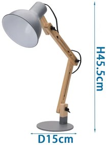 Aigostar - Stolná lampa 1xE27/40W/230V