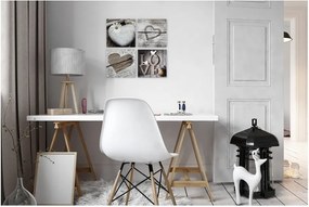 Viacdielny obraz Styler Shabby Sepi, 32 × 32 cm