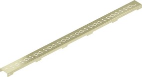Mexen Flat M18 krytka žľabu 80 cm, zlatá matná, 1A23080
