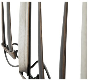 Kovová nástenná dekorácia 119x51 cm Regata – Mauro Ferretti