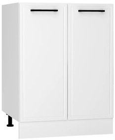 Kuchynské skrinka Emily D60 biely hrášok mat