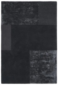 Antracitovosivý koberec Asiatic Carpets Tate Tonal Textures, 200 x 290 cm