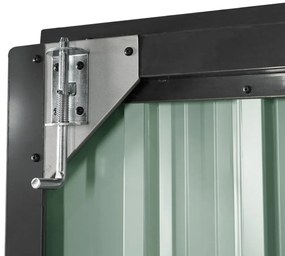 Prístrešok pre 4 bicykle BestBerg CS-4A / 4,2 m² / 204 x 206 x 163 cm / sivá