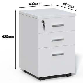 Pojazdný kancelársky kontajner Houseland Prime Pro 01 biely