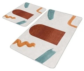 Zamatové kúpeľňové predložky v súprave 2 ks 60x100 cm – Mila Home