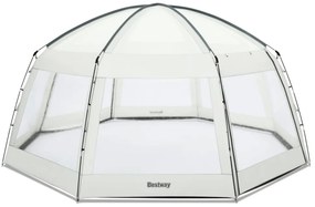 Stanový kryt na bazén Bestway 600x600 cm – UV ochrana UPF 50+