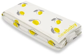 Cestovná podložka New Baby BASIC Lemon