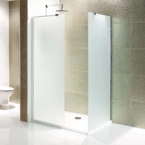 Erga Paris, sprchová zástena Walk-In 70x200 cm, 8mm sklo námraza, chrómový profil, ERG-V02-PARIS-070x200-FR-CR
