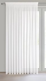 ZÁCLONA NA PÁSKE DEBRA 400X270 CM BIELA
