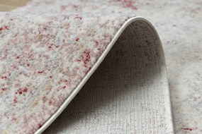 Koberec / behúň DISTIN 0828A ružový / púdrový / biely