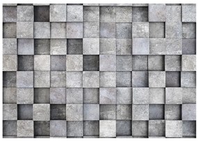 Artgeist Fototapeta - Concrete Cube Veľkosť: 350x245, Verzia: Standard