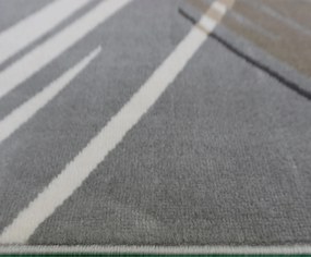 BE Koberec Lotus 9304 GREY – sivý obdĺžnikový Rozmer: 200x290 cm