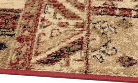 Sintelon, Kusový koberec Practica A2 / CEC, 200x300, červená, chodba / predsieň