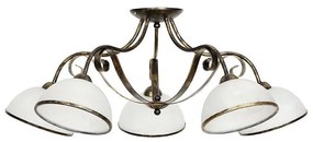 Stropné svietidlo ANTICA 5xE27/60W/230V