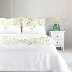 SATÉNOVÉ OBLIEČKY SPRING22 200X220 CM, 2KS 70X80 CM KVETY